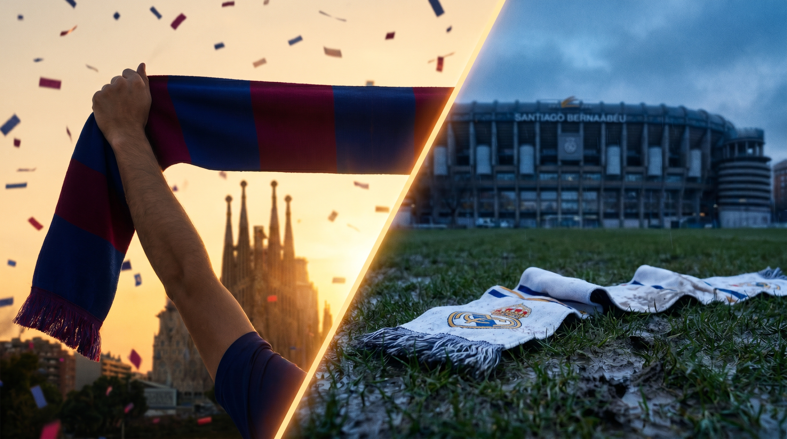 Clasico Barça-Real : un titre pour les Catalans, un naufrage pour Madrid