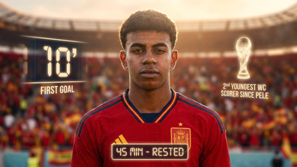Lamine Yamal, Espagne 4-0 Arabie Saoudite, CDM 2026