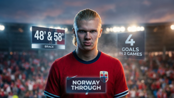 Erling Haaland, double, Norvege 3-2 Senegal, CDM 2026