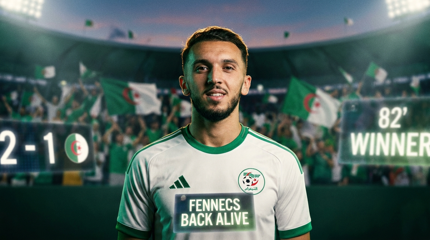 Amine Gouiri, but vainqueur, Algerie bat la Jordanie, CDM 2026