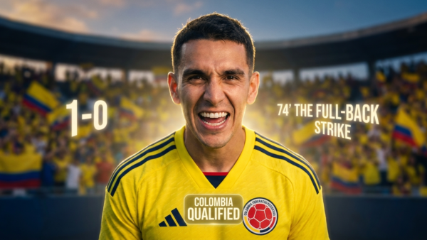 Daniel Munoz, but, Colombie 1-0 RD Congo, CDM 2026