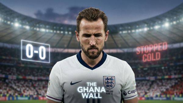 Harry Kane, frustre, Angleterre 0-0 Ghana, CDM 2026