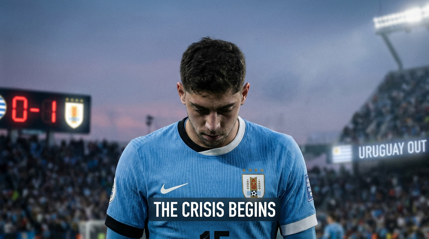 L Uruguay elimine, debut de crise, CDM 2026