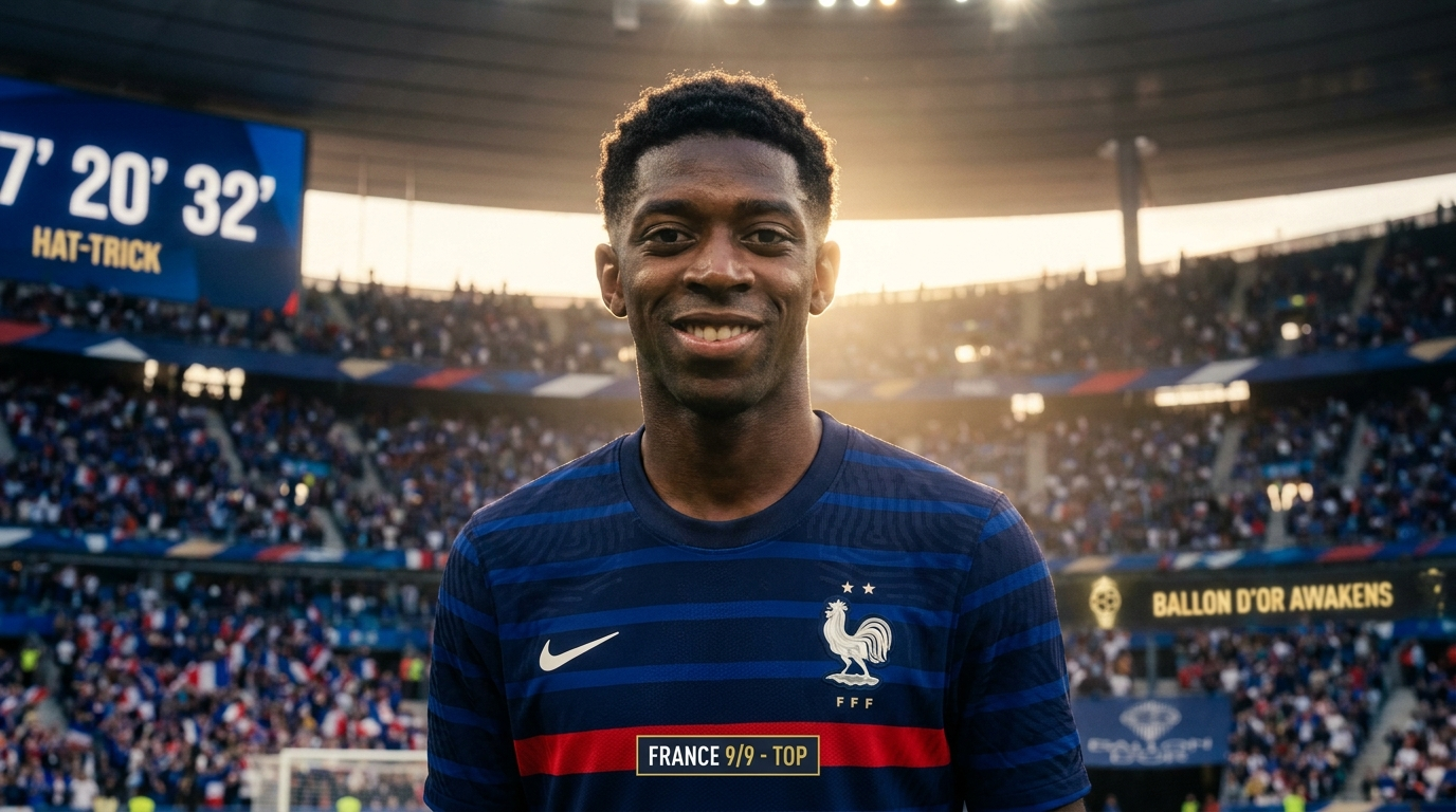 Triple de Dembele, la France finit carton plein, CDM 2026