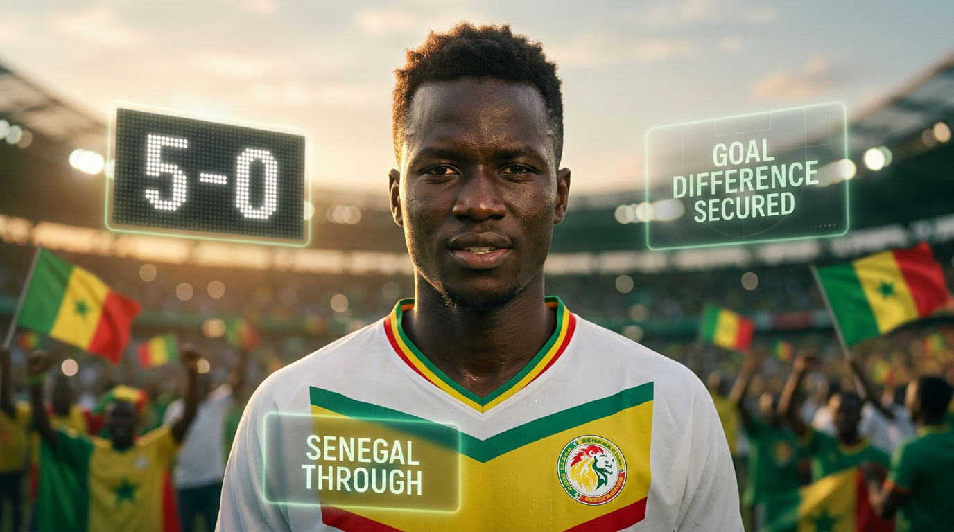 Le Senegal soigne sa difference de buts et se qualifie, CDM 2026