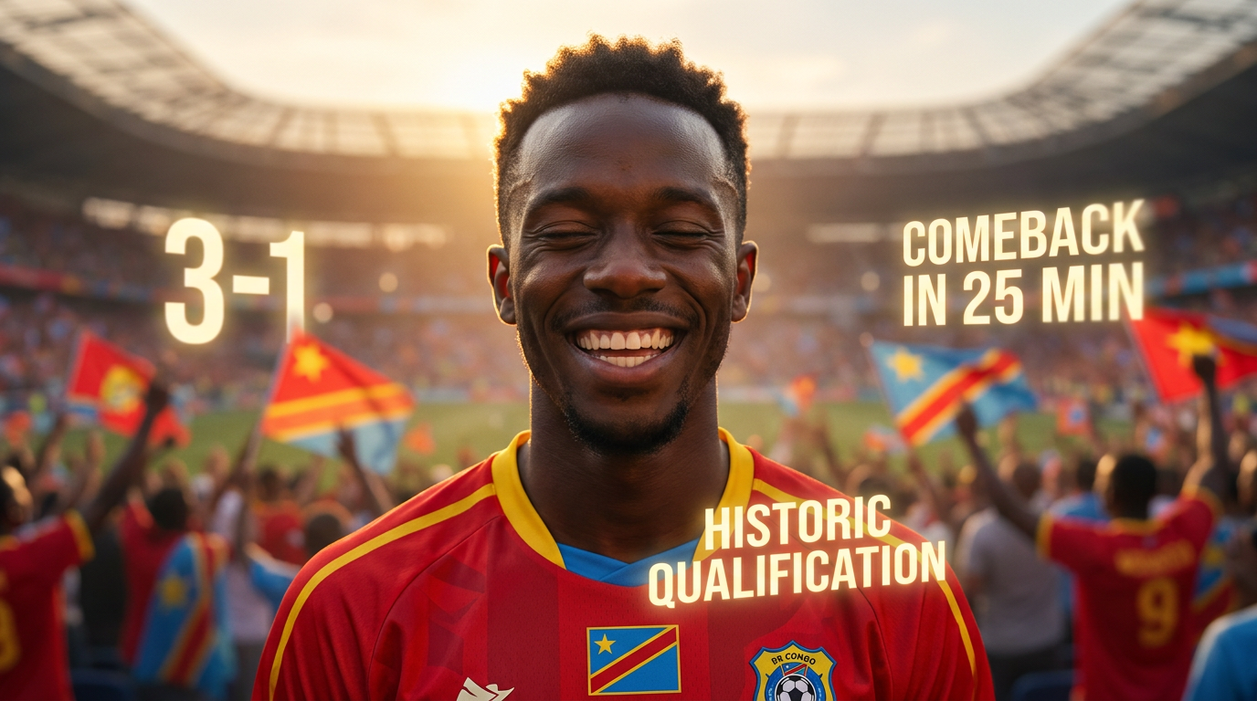 Qualification historique de la RD Congo, CDM 2026