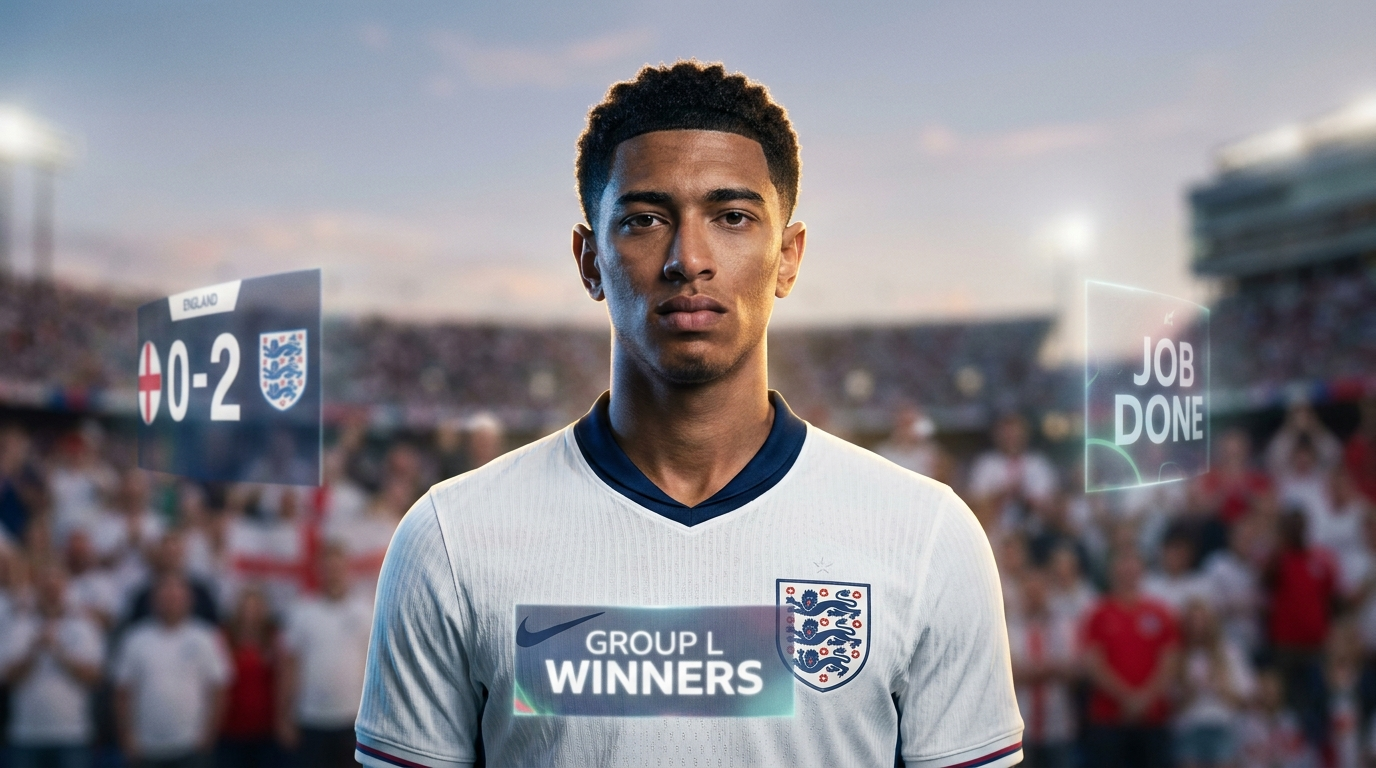 L Angleterre assure la premiere place du groupe L, CDM 2026