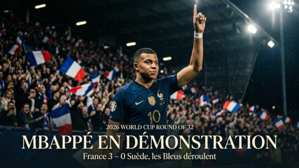 🇫🇷 France – Suède (3-0) : Mbappé en démonstration, les Bleus déroulent