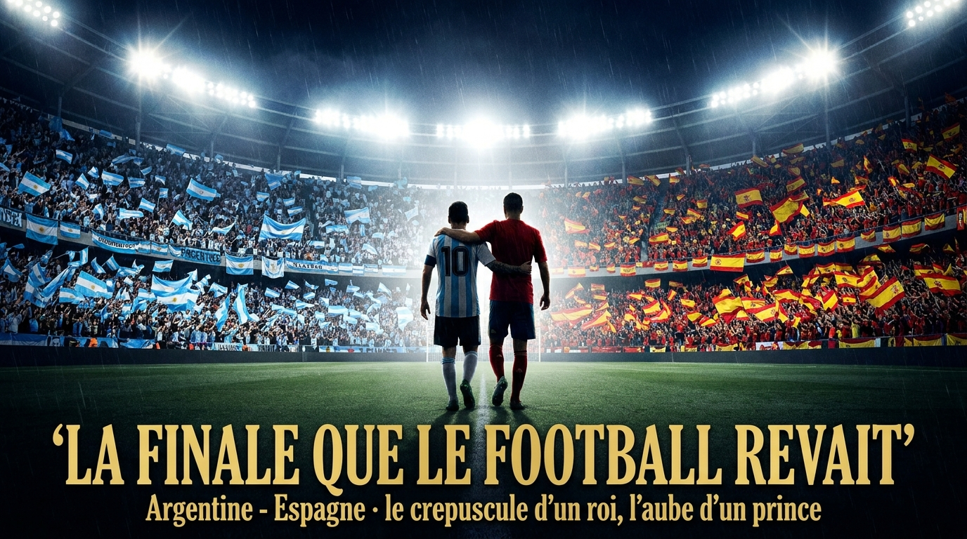 🇦🇷 Argentine – Espagne : la finale que le football rêvait, entre le crépuscule d&rsquo;un roi et l&rsquo;aube d&rsquo;un prince