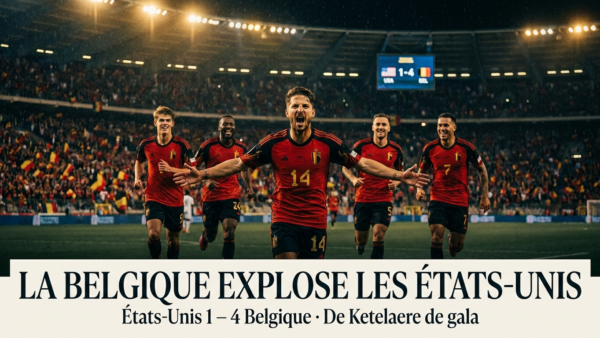 🇧🇪 Belgique – États-Unis (4-1) : débâcle américaine, la Belgique se libère