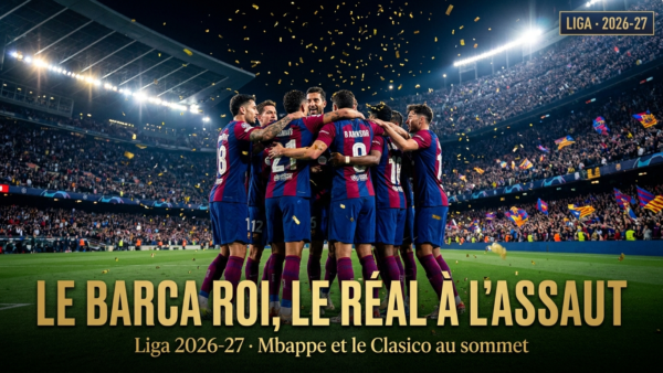 🇪🇸 Liga 2026-27 : le Barça roi, le Real et Mbappé à l&rsquo;assaut