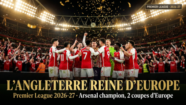 🏴󠁧󠁢󠁥󠁮󠁧󠁿 Premier League 2026-27 : Arsenal enfin roi, l&rsquo;Angleterre écrase l&rsquo;Europe