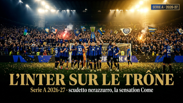 🇮🇹 Serie A 2026-27 : l&rsquo;Inter sur le trône, le conte de fées Côme